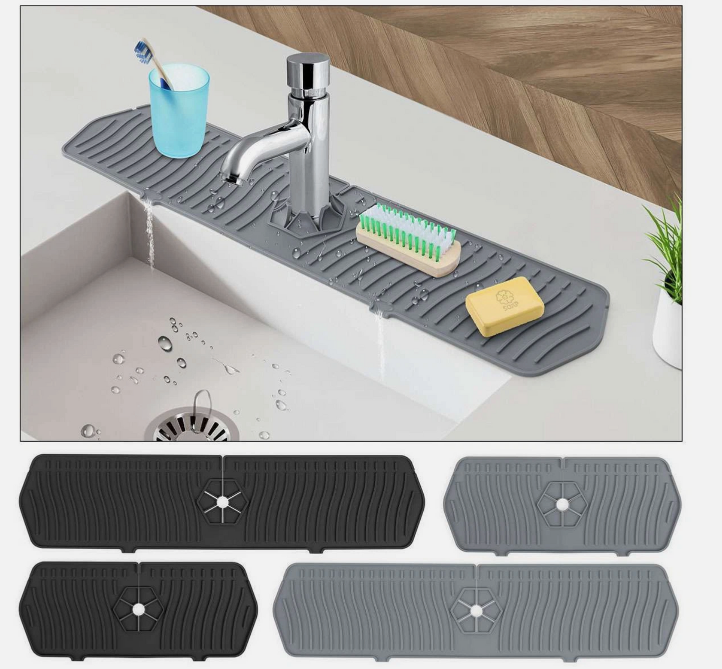 SinkMate – The Ultimate Faucet Splash Guard
