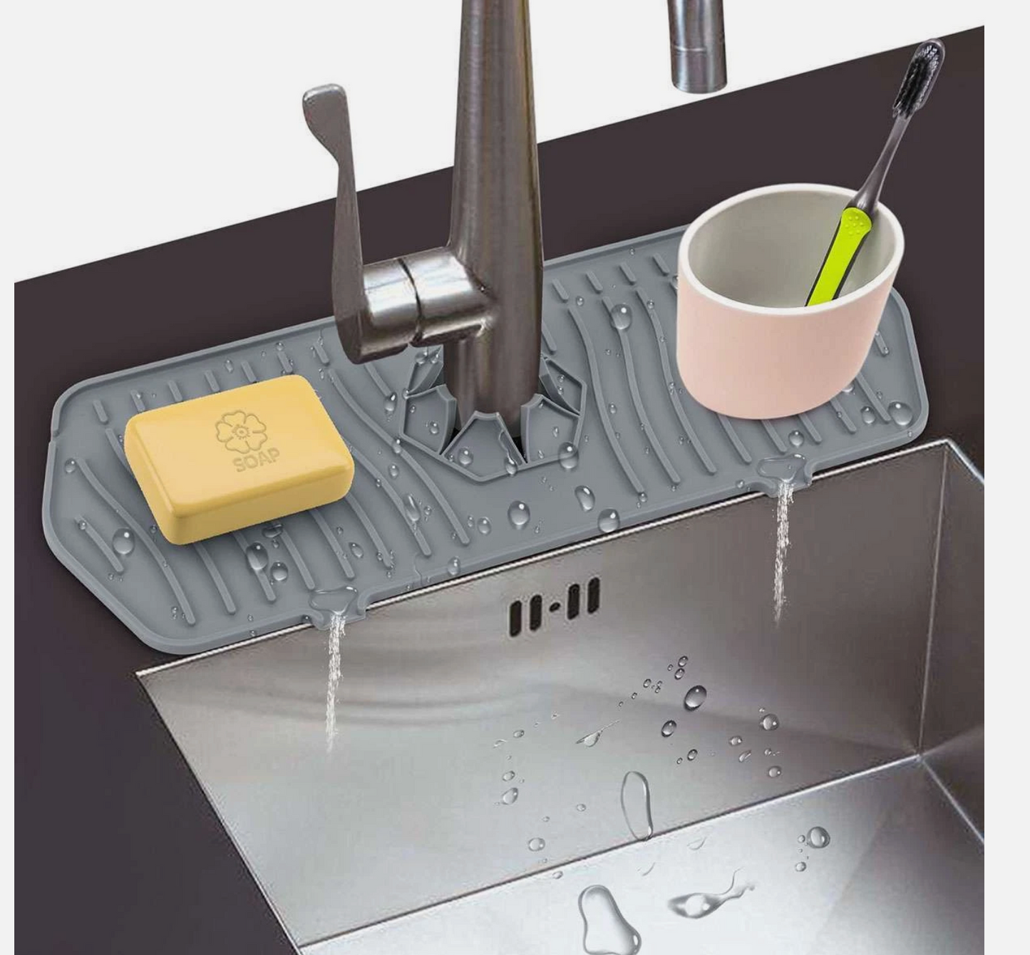SinkMate – The Ultimate Faucet Splash Guard