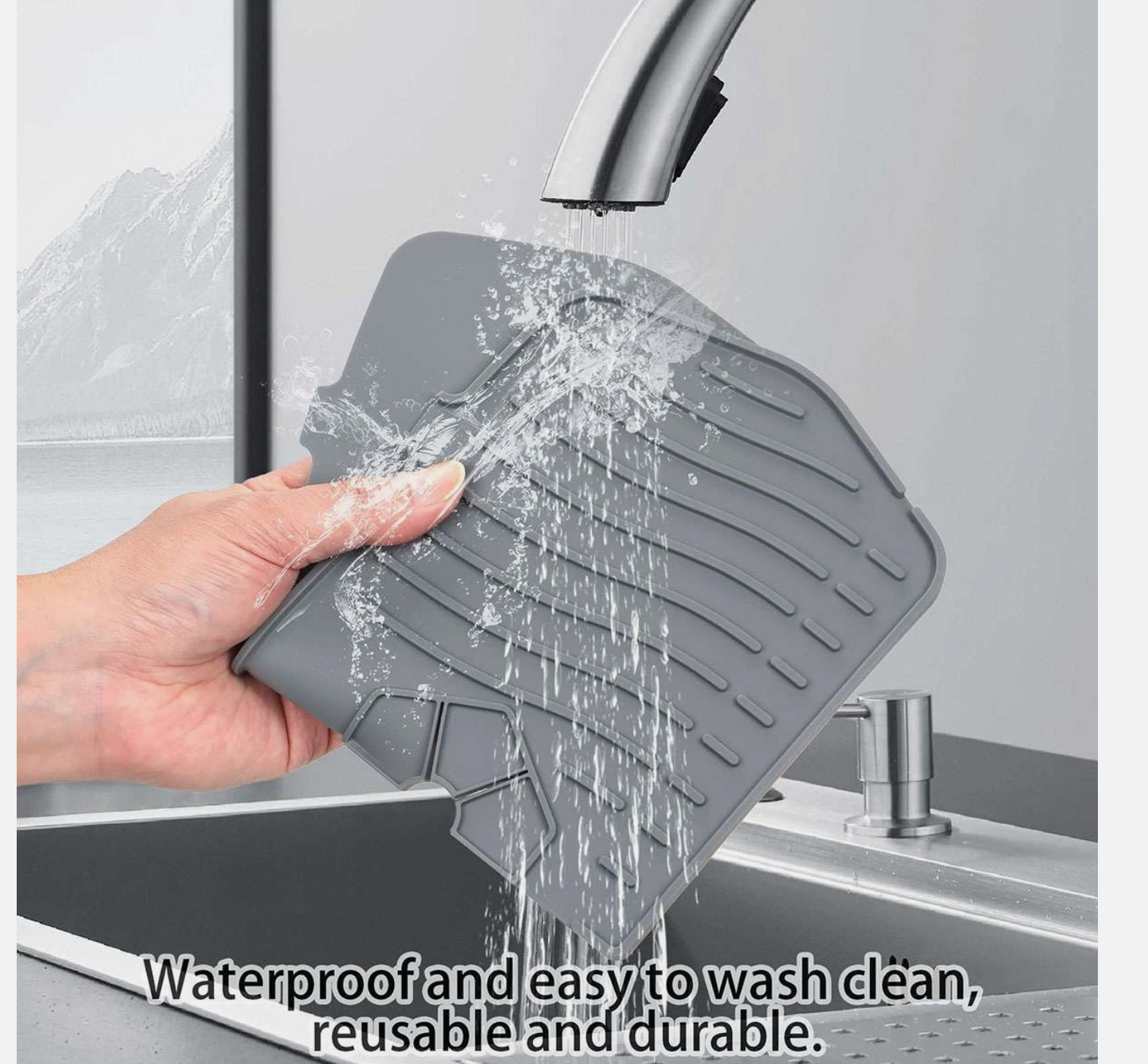 SinkMate – The Ultimate Faucet Splash Guard