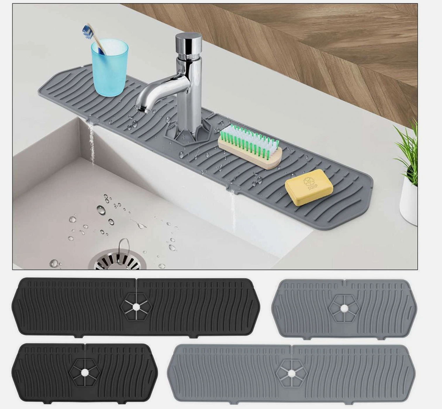 SinkMate – The Ultimate Faucet Splash Guard